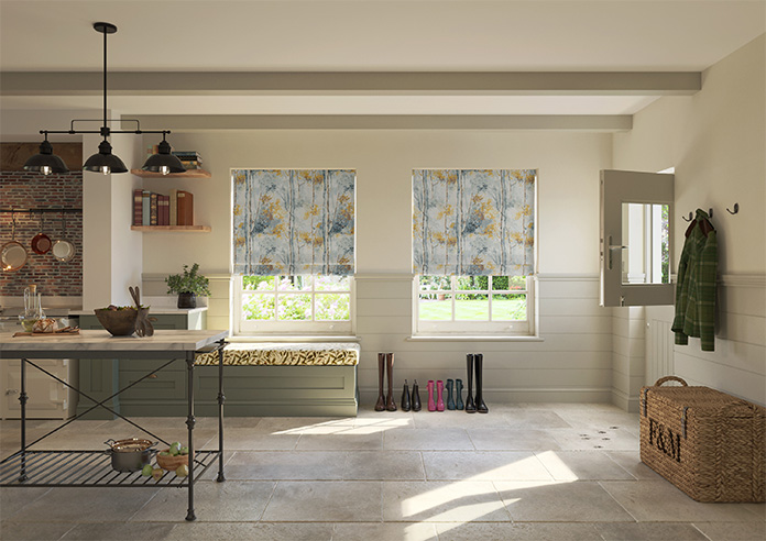 Silver Birch, Shadow - Roman Blind - Image 8